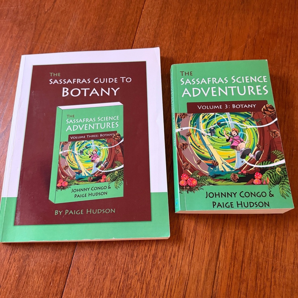 Elemental Science Sassafras Science Adventures Vol 3 Botany & Guide Book Set